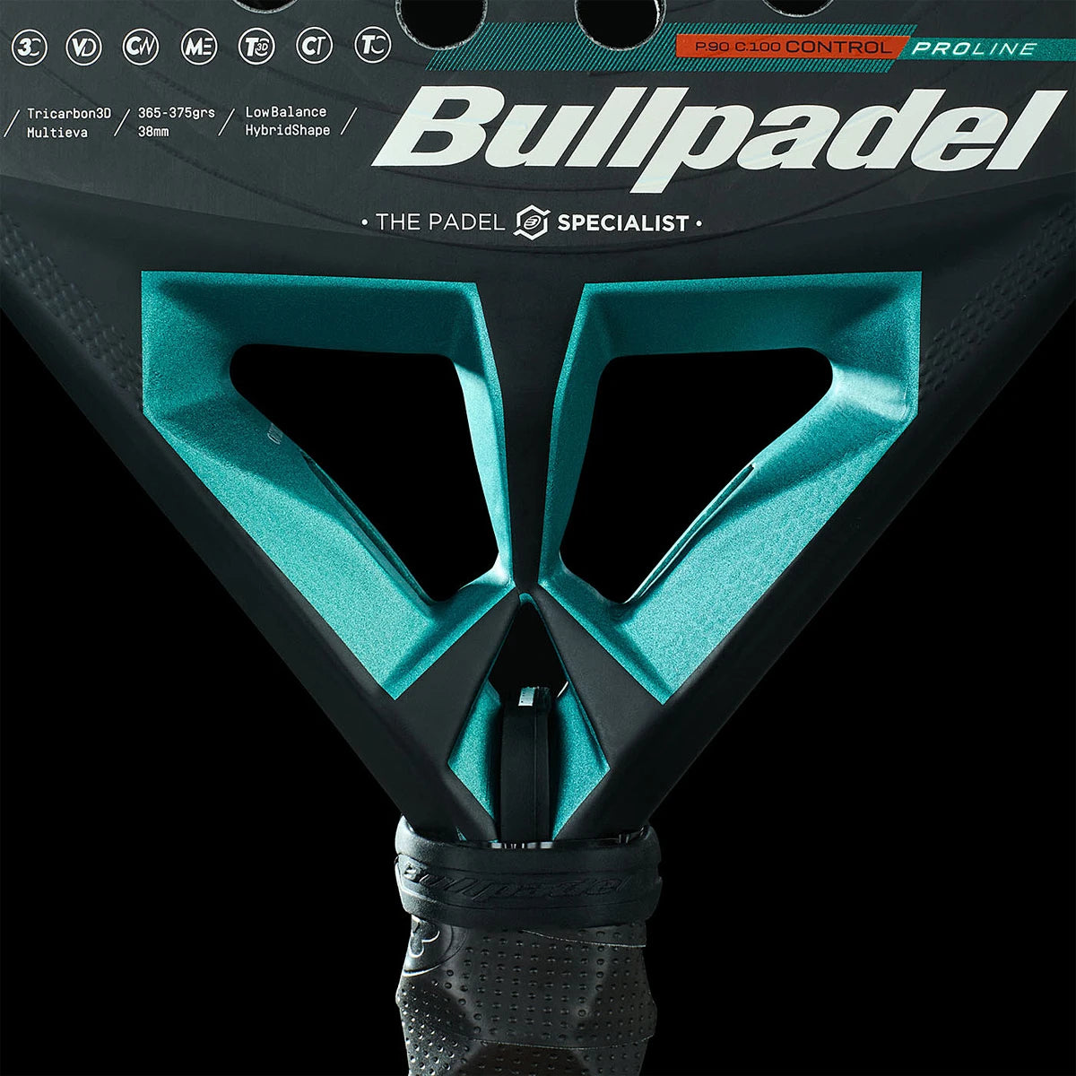 Padelschläger Bullpadel Hack 04 Hybrid 2025