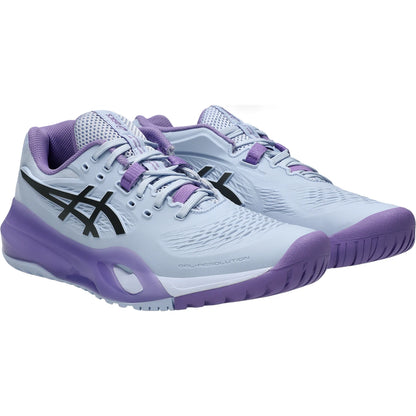 Damen-Asics-Schuhe Gel Resolution X Night Energy Allcourtsschuh