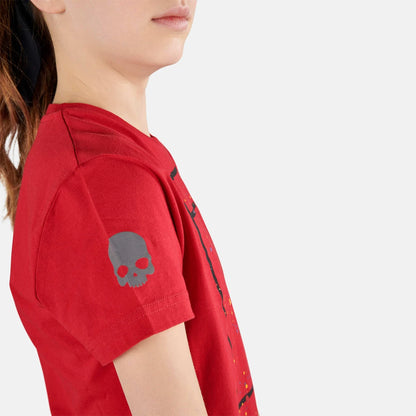 T-Shirt Hydrogen Junior Jungen Tennisplatz