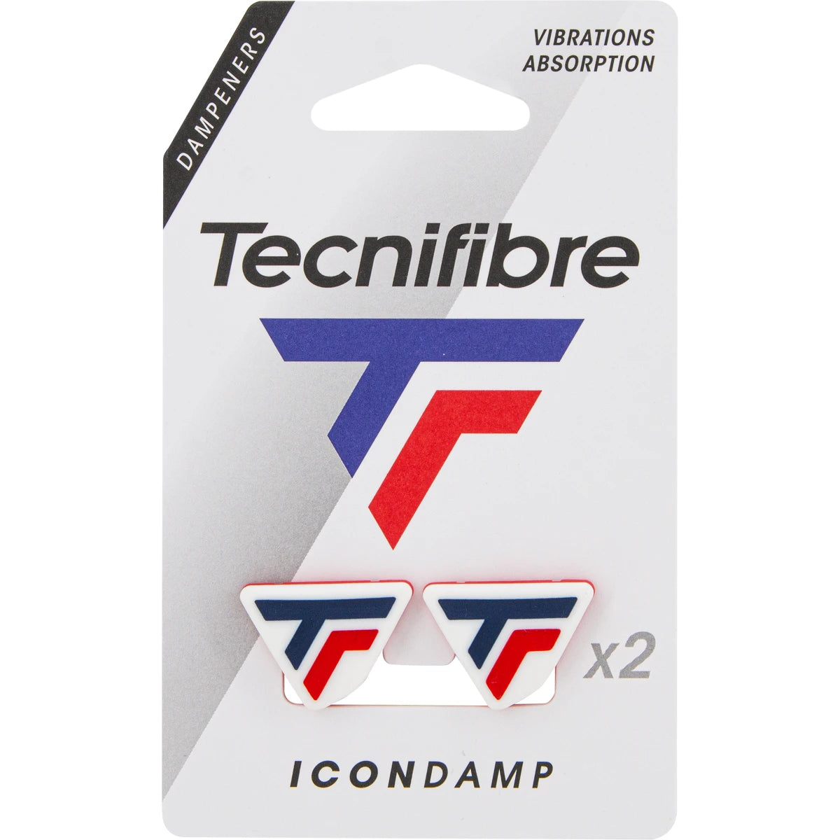 Dämpfer Tecnifibre Icon Damp Weiß/Rot X2