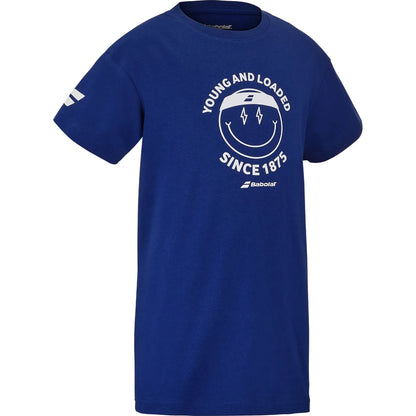 T-Shirt Babolat Junior Jungen Exercise Baumwolle