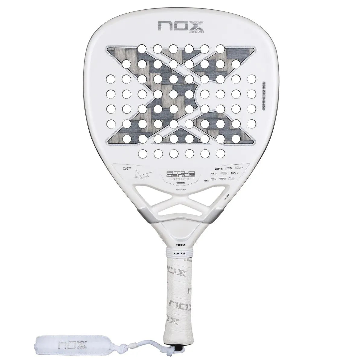 Padelschläger Test Nox AT10 Genius Attack 12K Alum Xtreme von Agustin Tapia