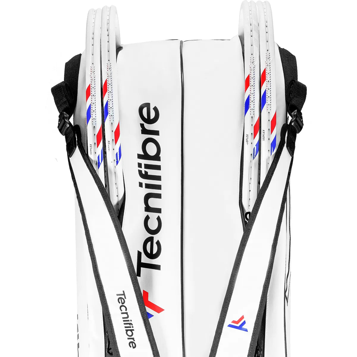 Tennistasche Tecnifibre Tour Endurance White 12R