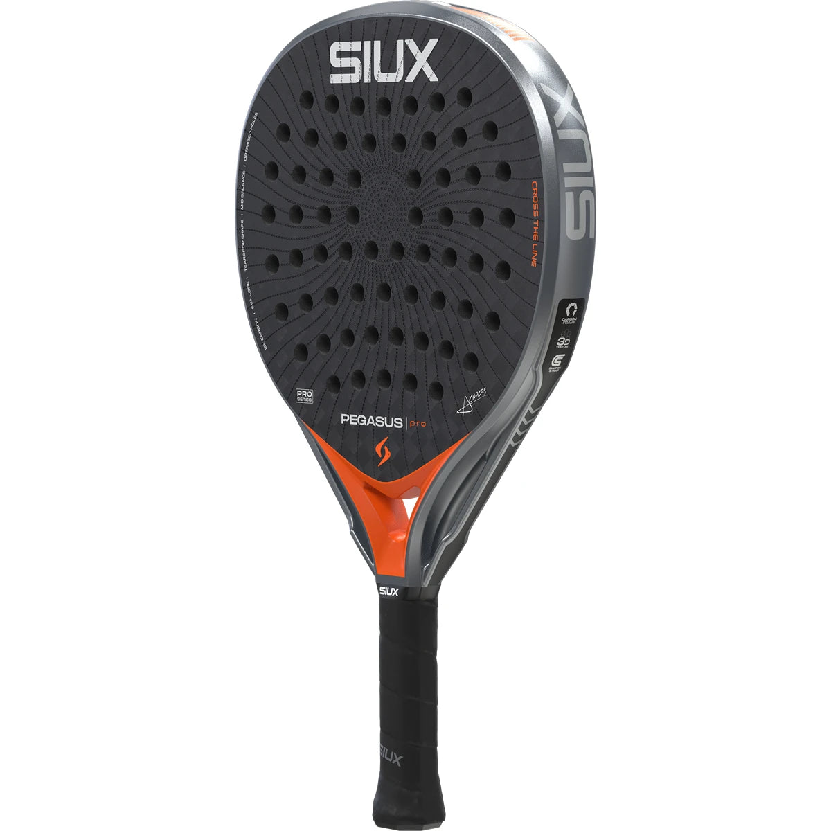 Padelschläger Siux Pegasus Pro 2026 Lava Orange