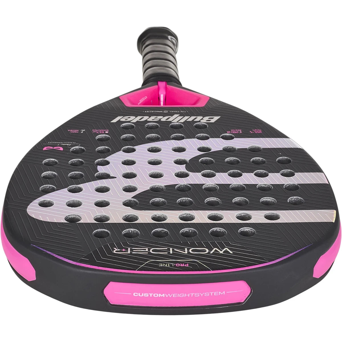 Schläger Test Padel Bullpadel Wonder 27