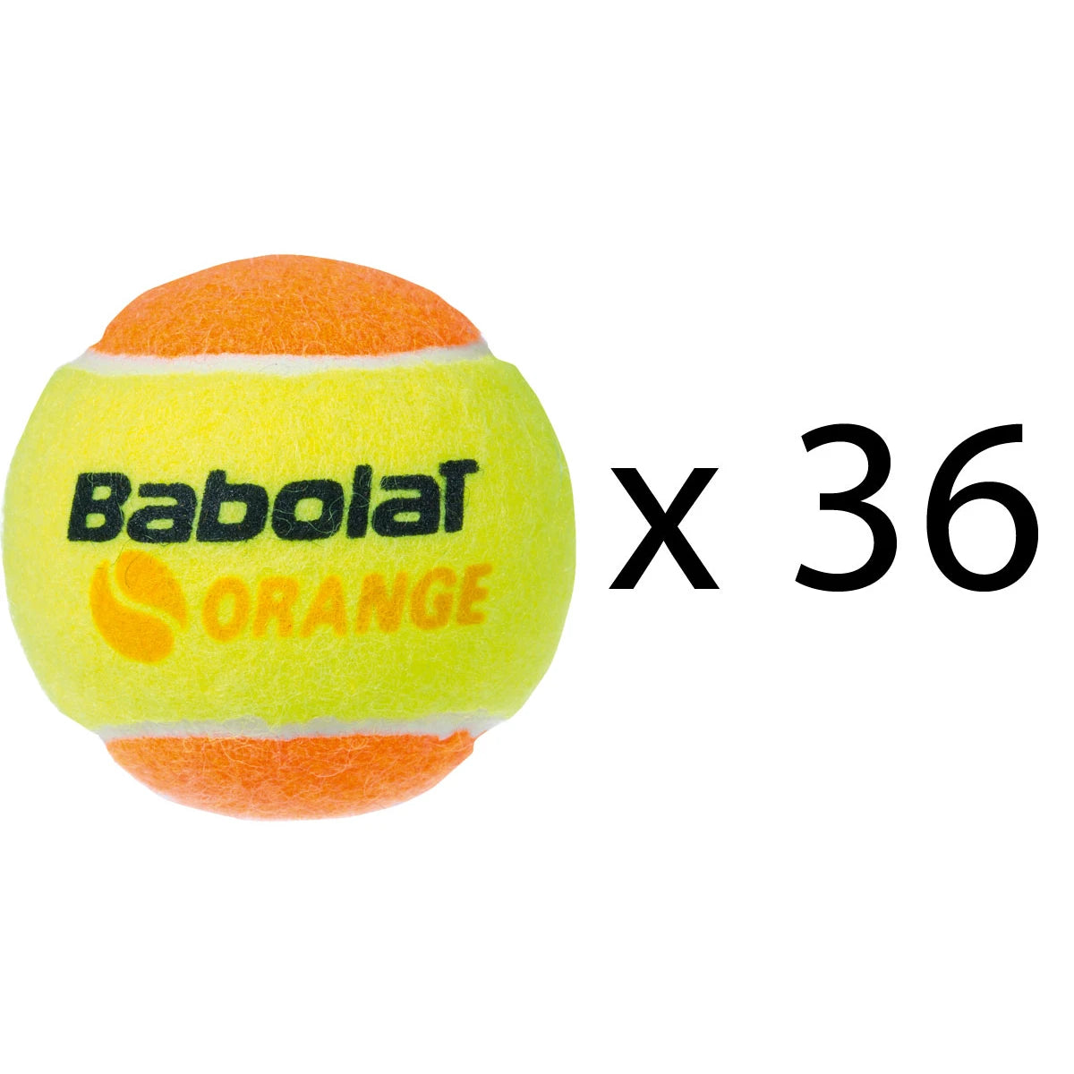 Nachfüllpack 36 Bälle Babolat Orange