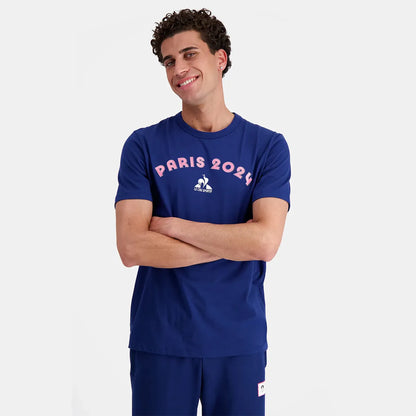 T-Shirt Le Coq Sportif Paris 2024 Grafik