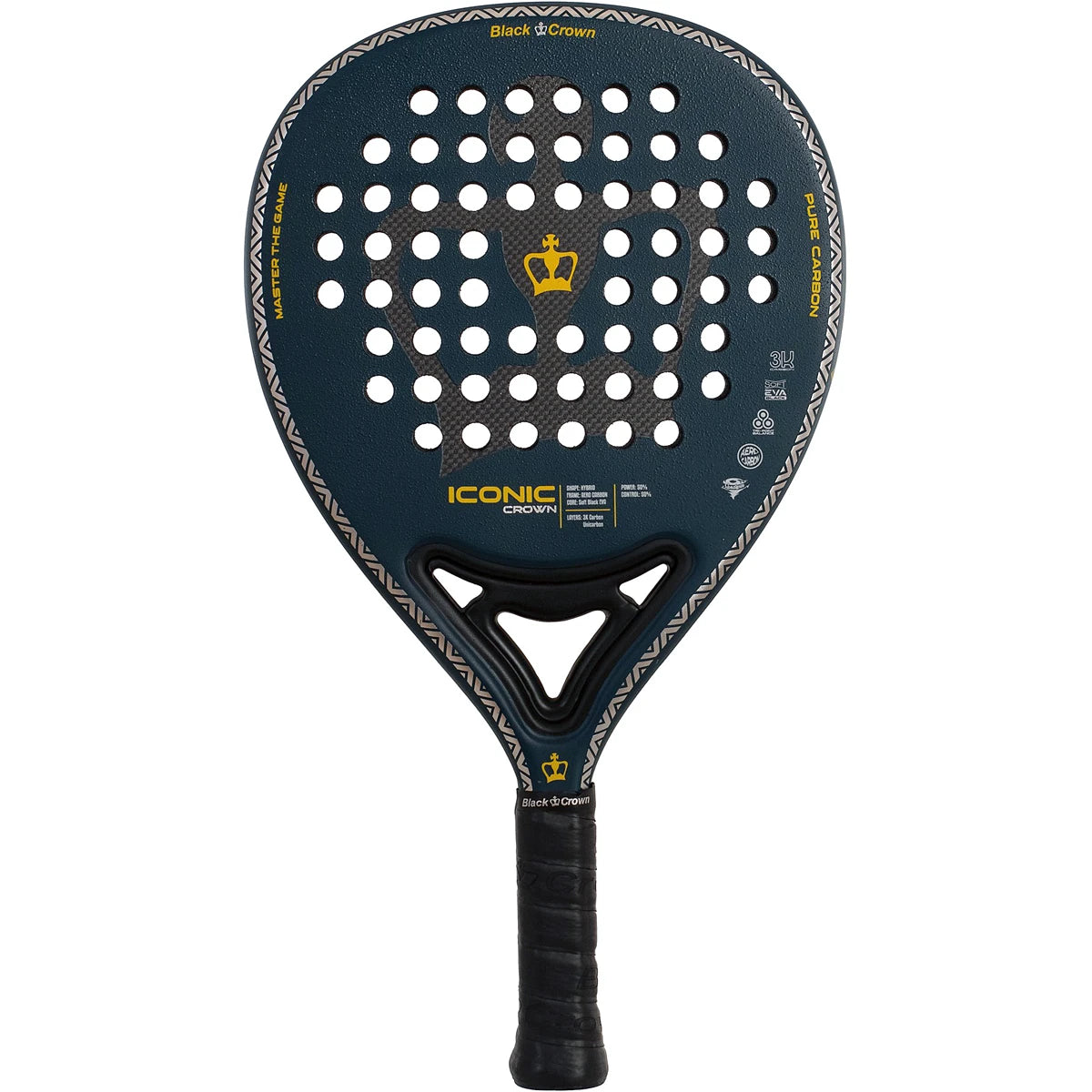 Padelschläger Black Crown Iconic Crown