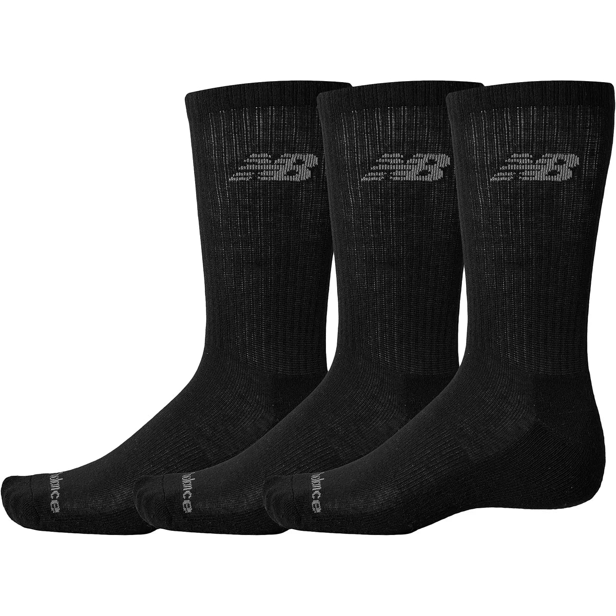 3 Paar New Balance Perf Crew Socken (Mid)