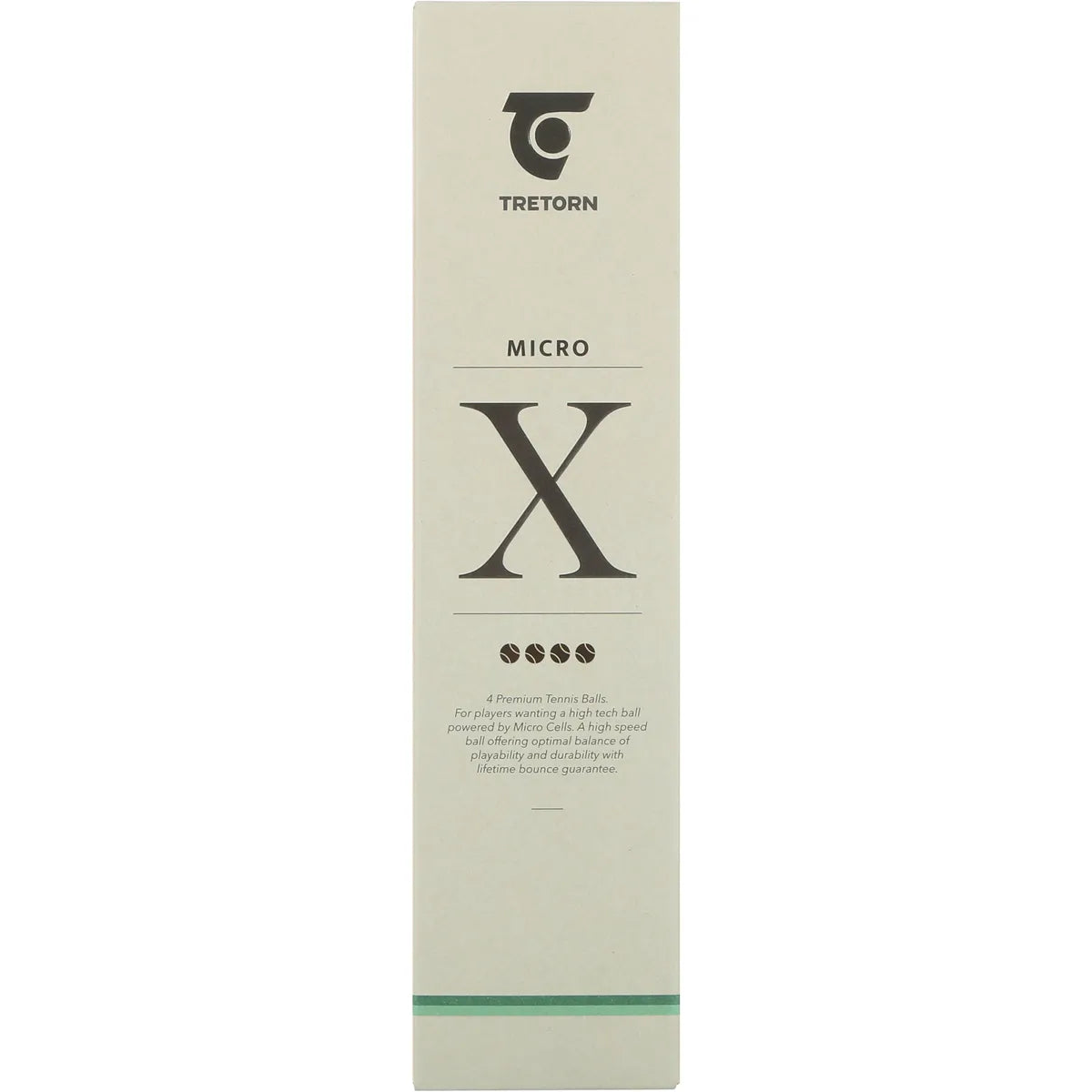 Tube mit 4 Tretorn Micro X Bällen