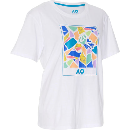 T-Shirt Australian Open Damen Mosaic