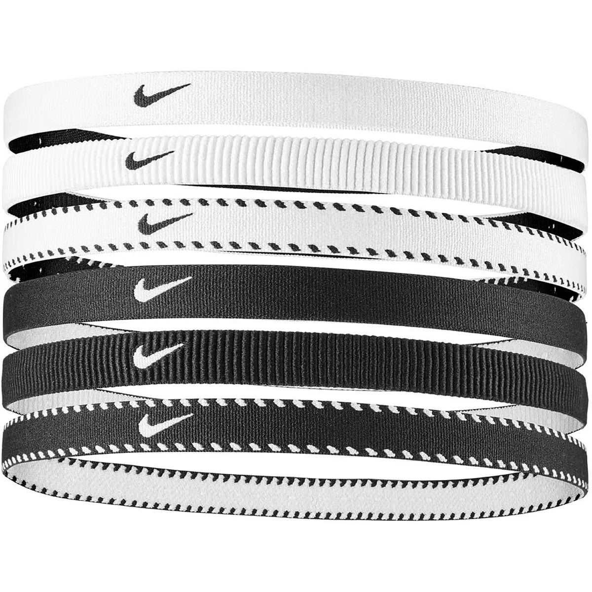 Pack mit 6 Nike Swoosh Sport Gummibändern
