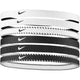 Pack mit 6 Nike Swoosh Sport Gummibändern