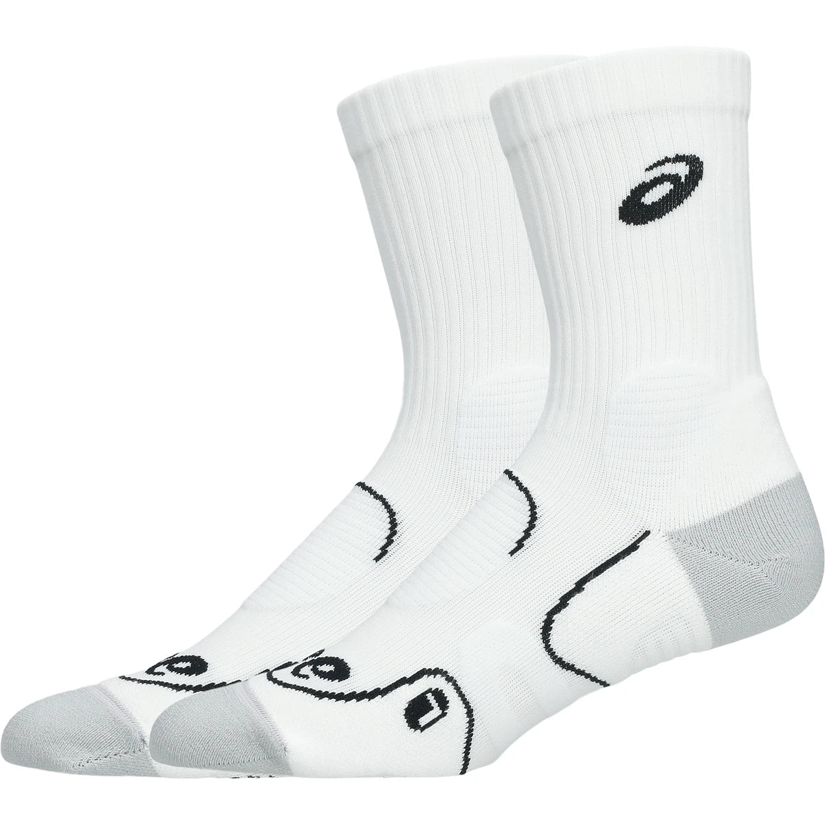 Paar Asics Court Tennis Crew Socken