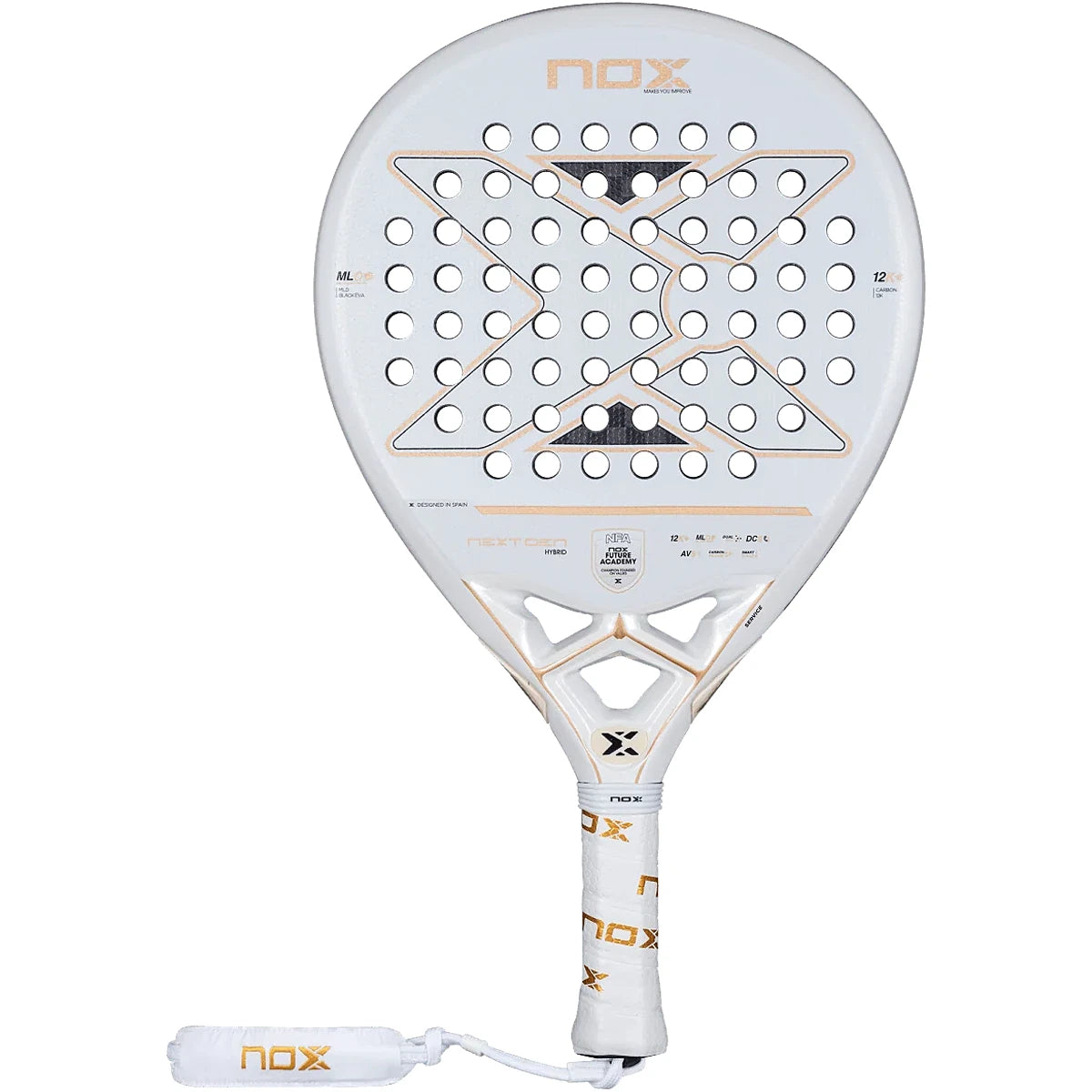 Padelschläger Nox Nextgen Pro Hybrid 12K Nfa Series