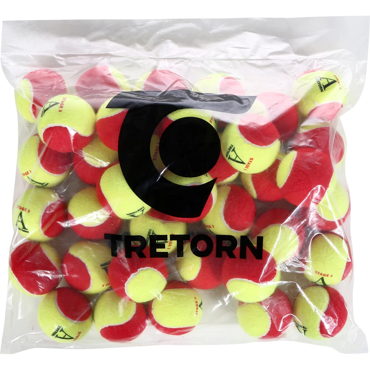 Beutel mit 36 Tretorn Academy Red Tennisbällen