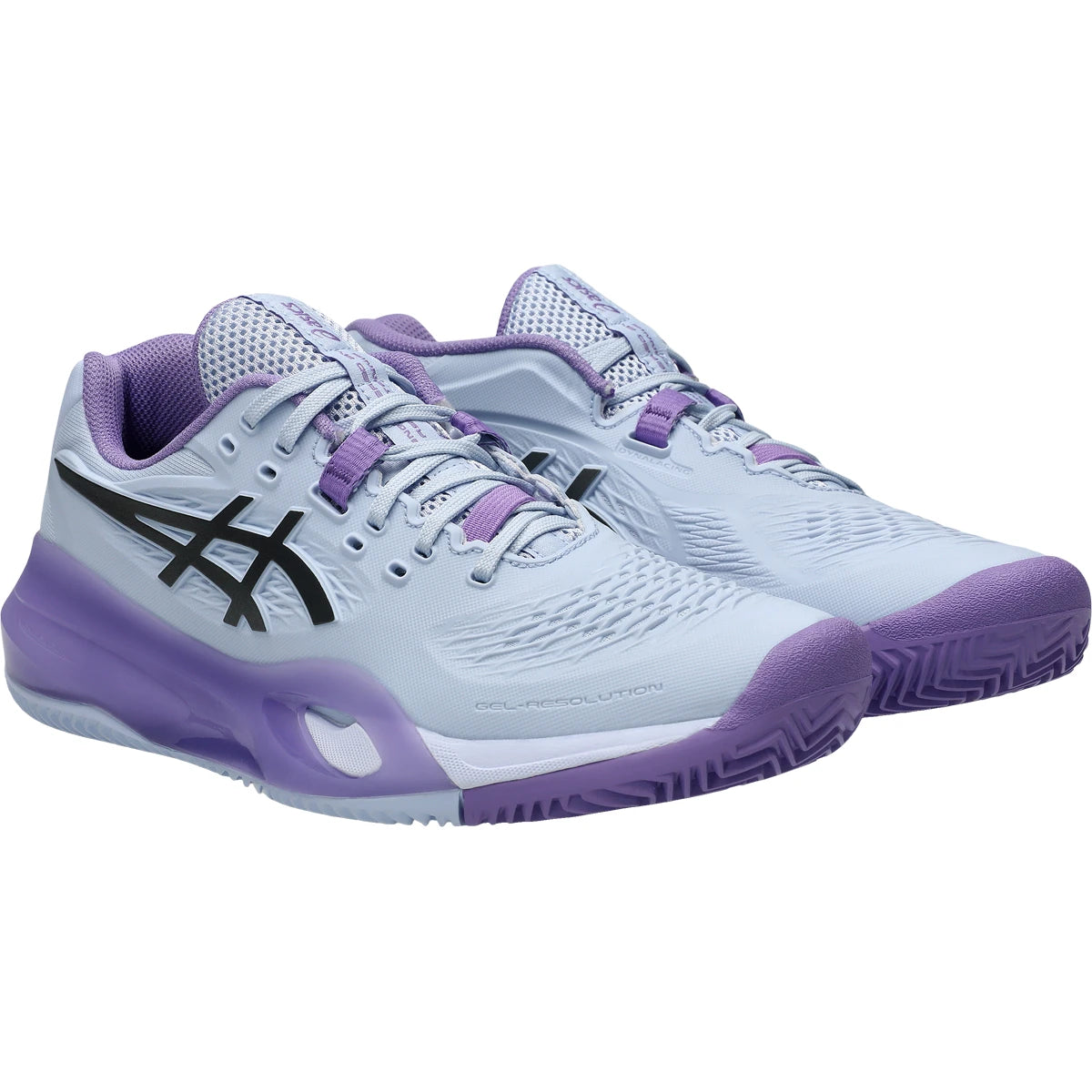 Damen Asics Schuhe Gel Resolution X Night Energy Sandplatzschuh