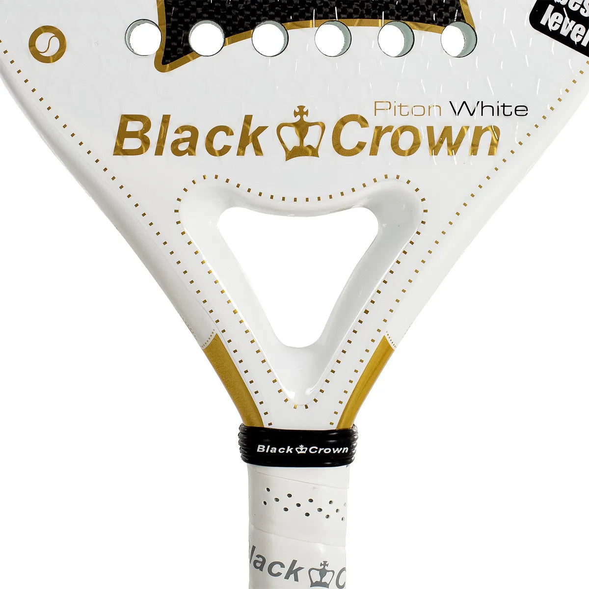 Padelschläger Black Crown Piton White