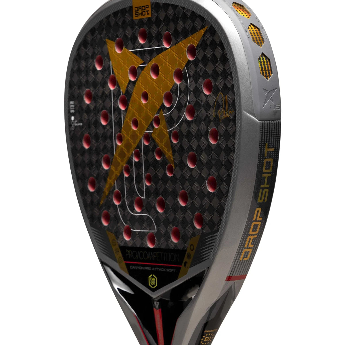 Padelschläger Test Drop Shot Canyon Pro Attack Soft
