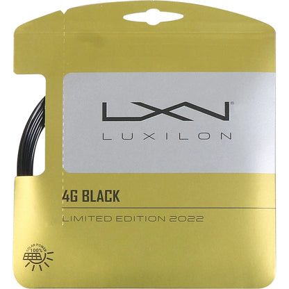 Saitenset Luxilon 4G Black (12 Meter)