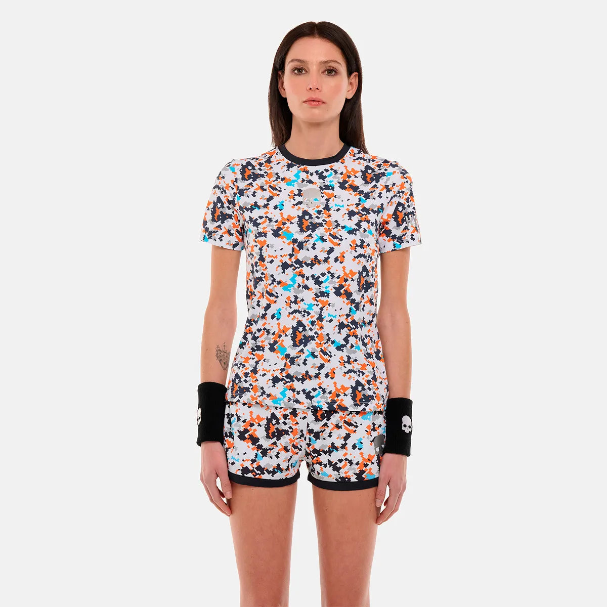 T-Shirt Hydrogen Damen Camo Pixel Tech