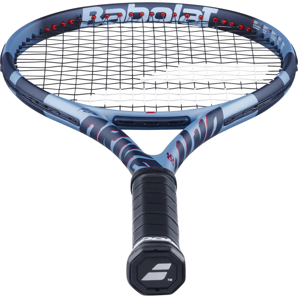 Pack mit 2 Babolat Pure Drive 98 Schlägern (305 Gr)
