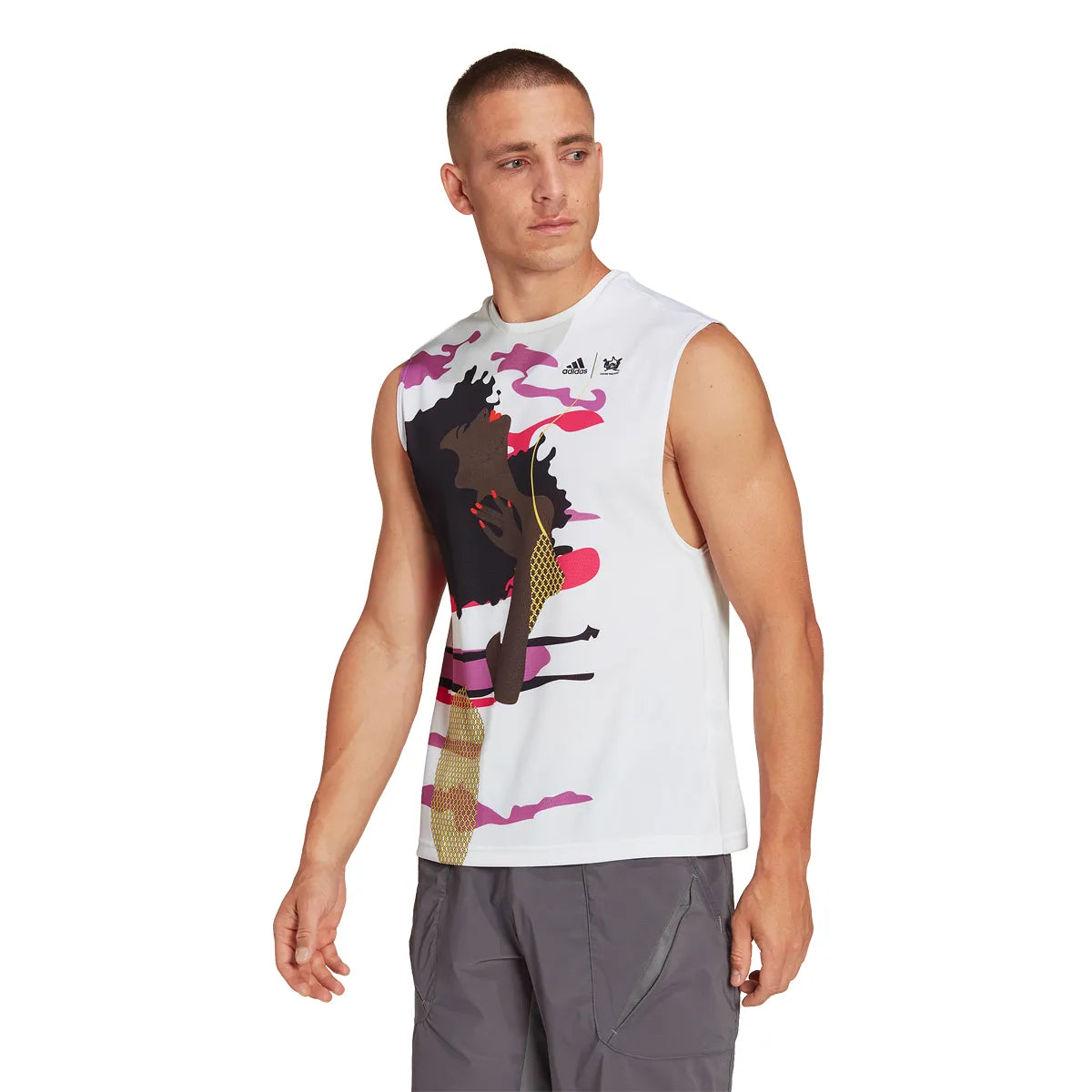 Tank-Top adidas Unisex New York Unitefit Thebe Magugu