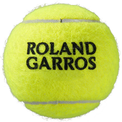 Bipack mit 4 Wilson Roland Garros Official Clay Tennisbällen