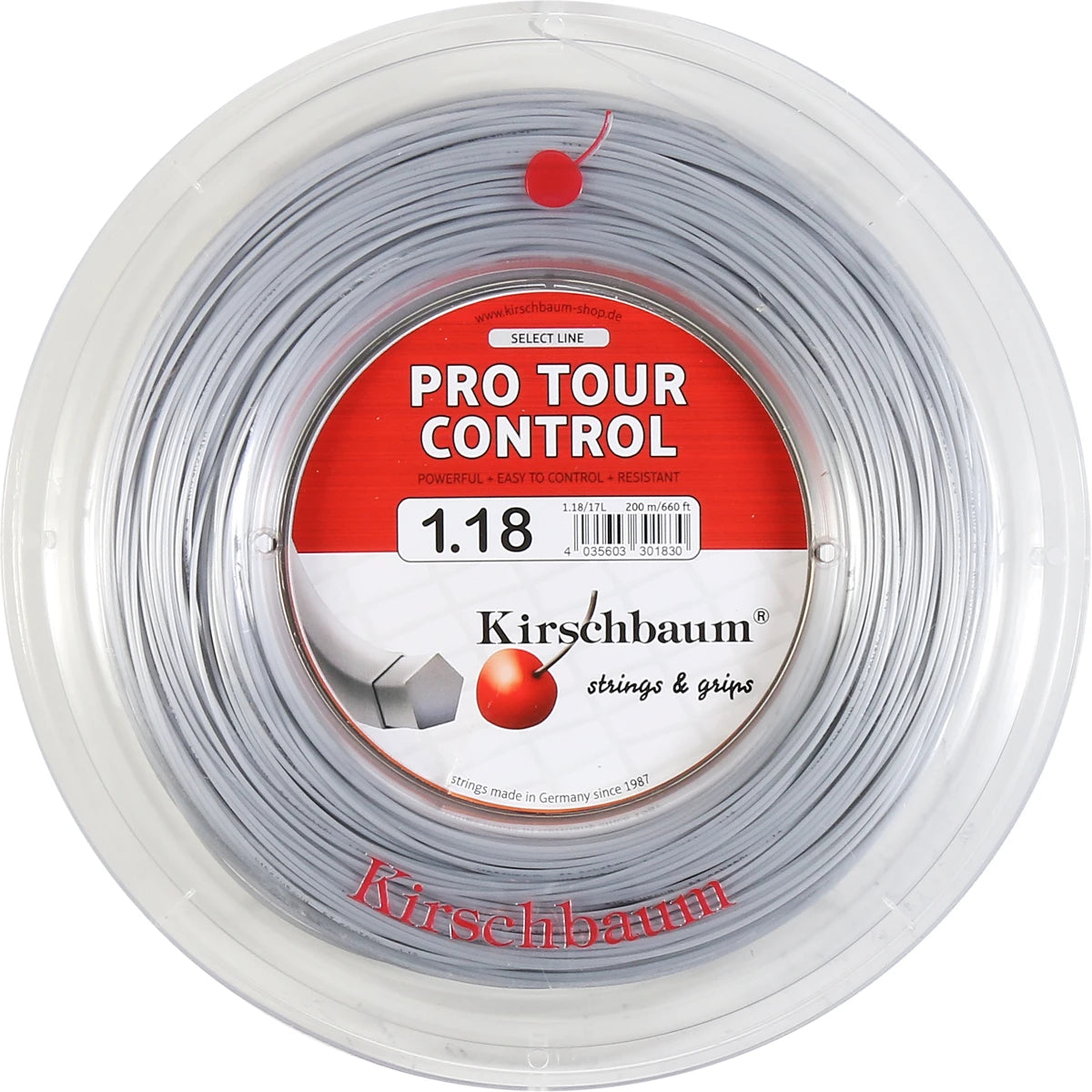 Saitenrolle Kirschbaum Pro Tour Control (200 Meter)