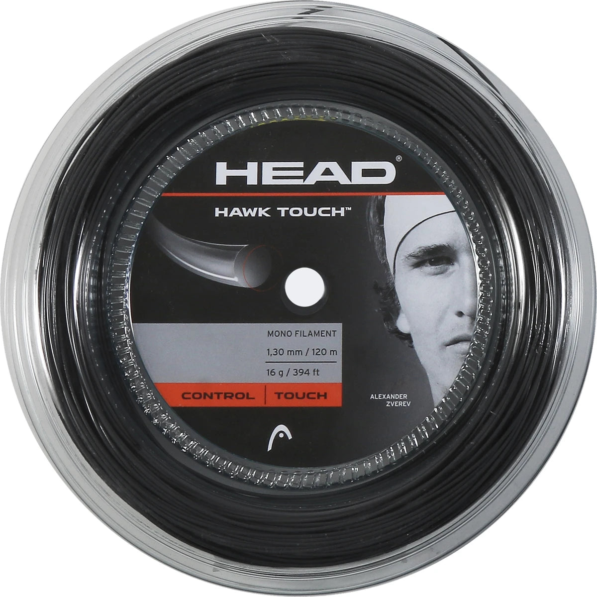 Saitenrolle Head Hawk Touch (120 Meter)