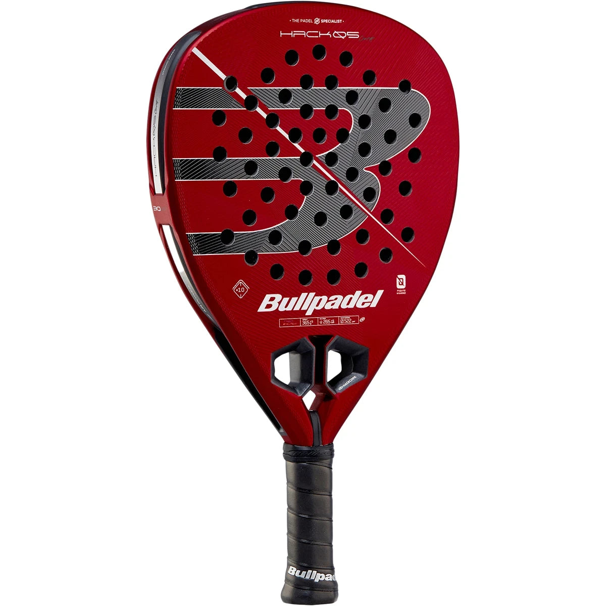 Schläger Test Padel Bullpadel Hack 05 Comfort 27