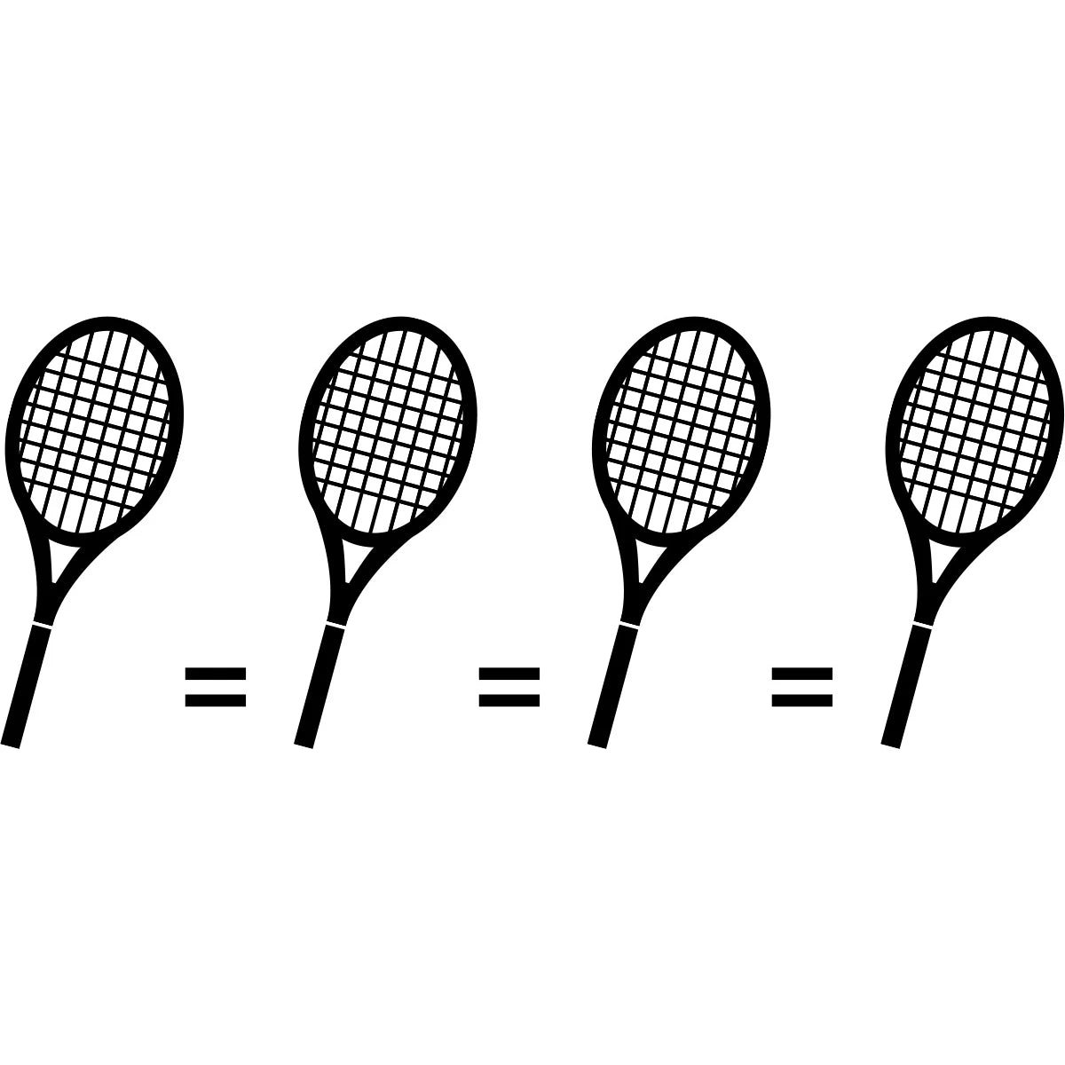 Match mit 4 Schlägern