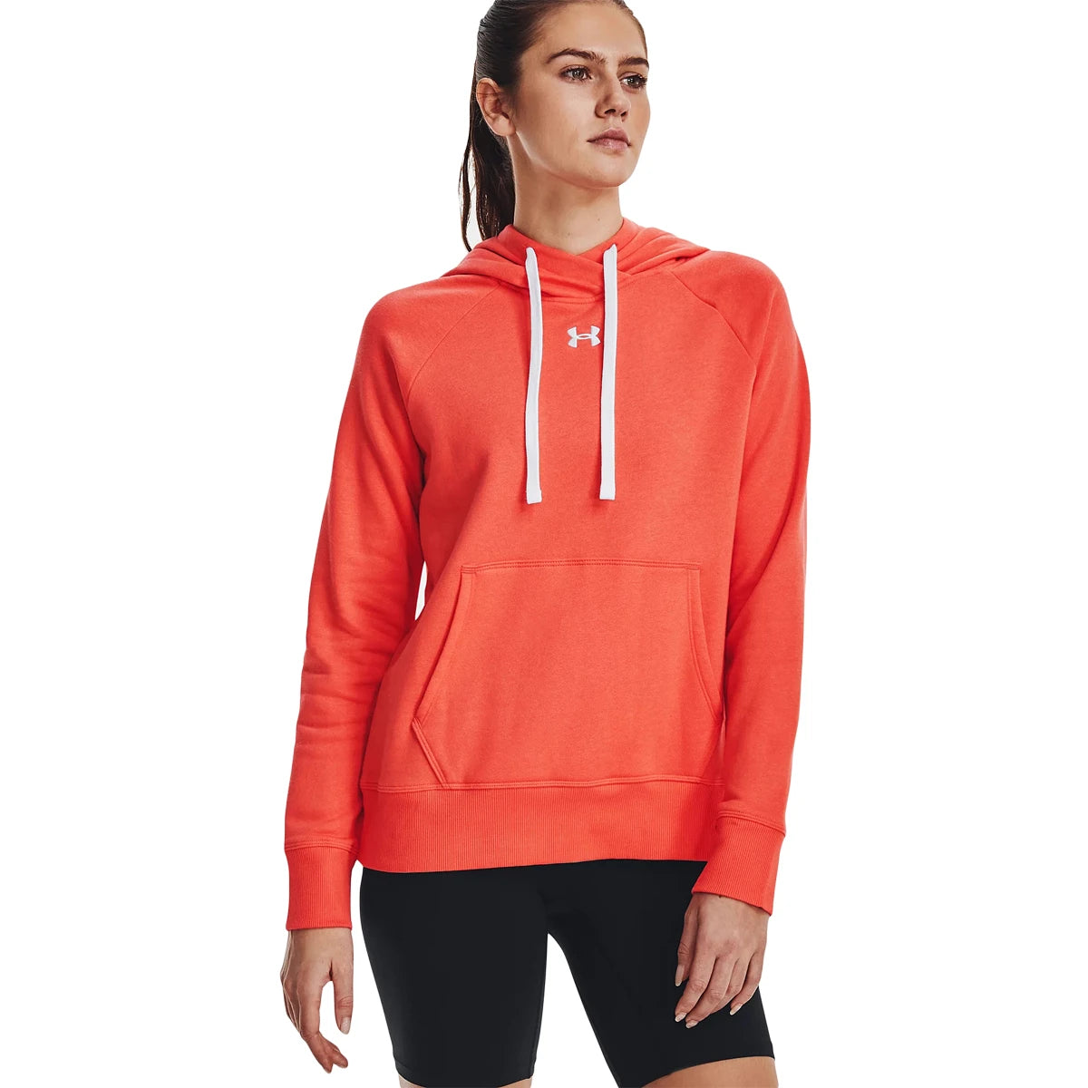 Sweatshirt Under Armour Rival Fleece Damen mit Kapuze