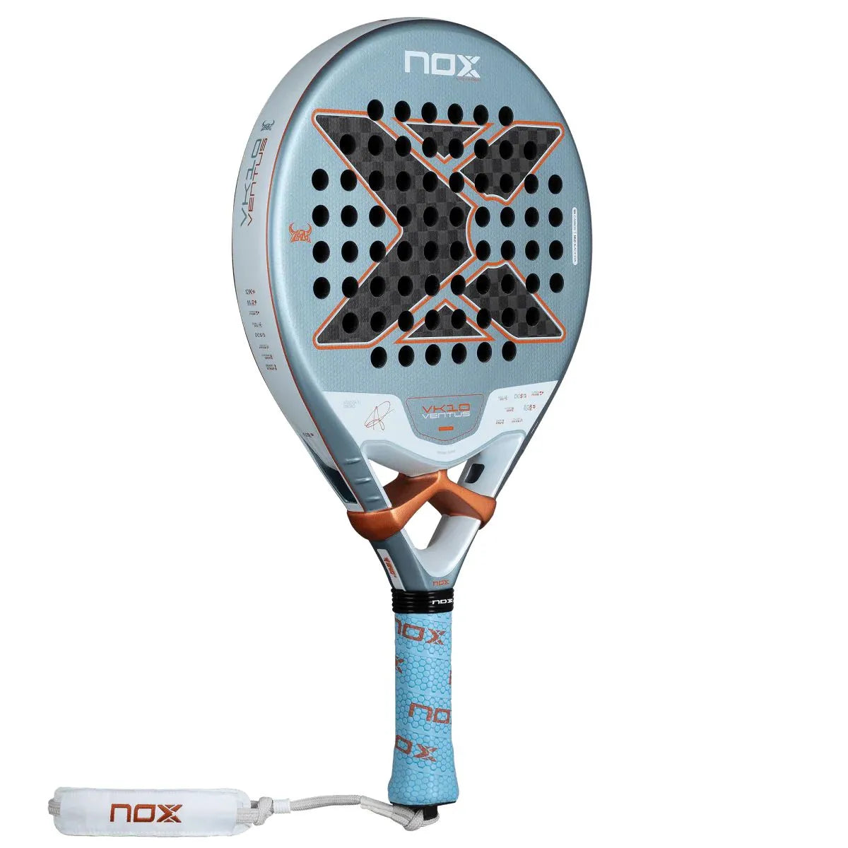 Padelschläger Test Nox VK10 Ventus Control 12K