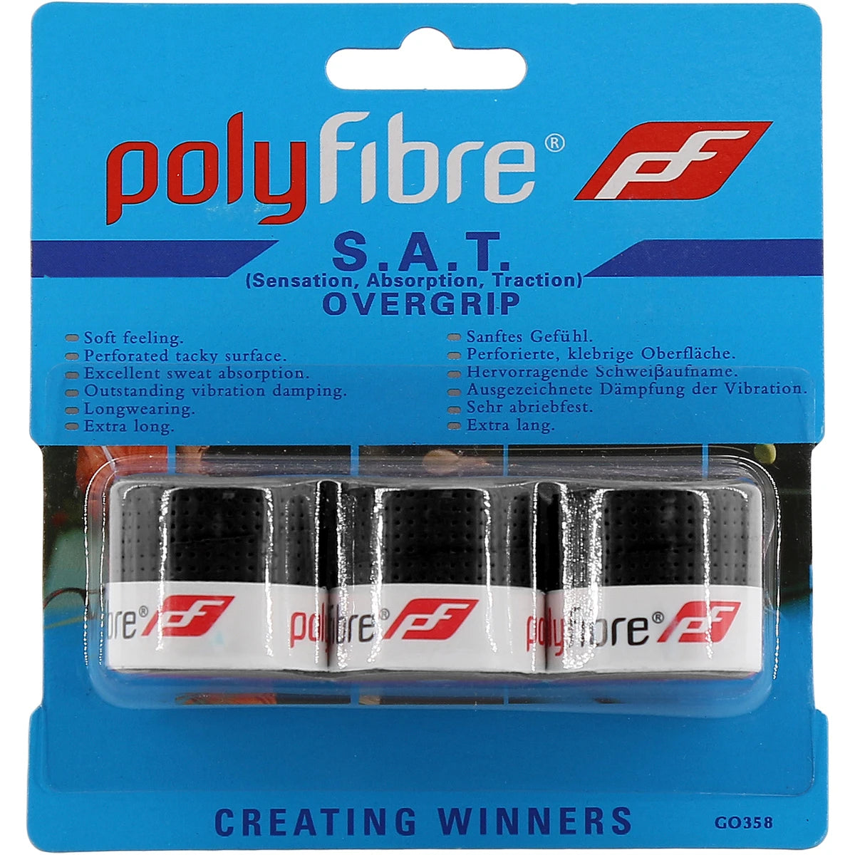 Overgrips Polyfibre S.A.T X3