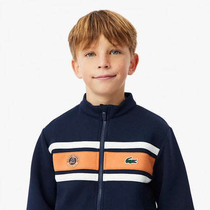 Lacoste Junior Roland-Garros Offizielles Outfit Trainingsjacke