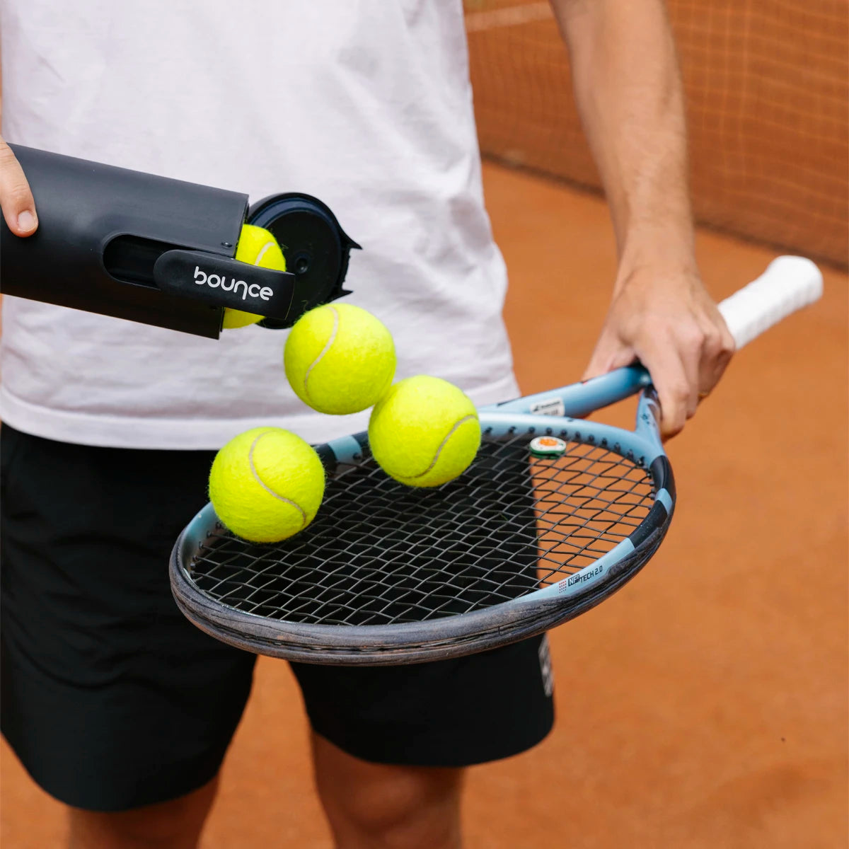 Pressuriseur für Bälle Bounce Filtertch Tennis X4