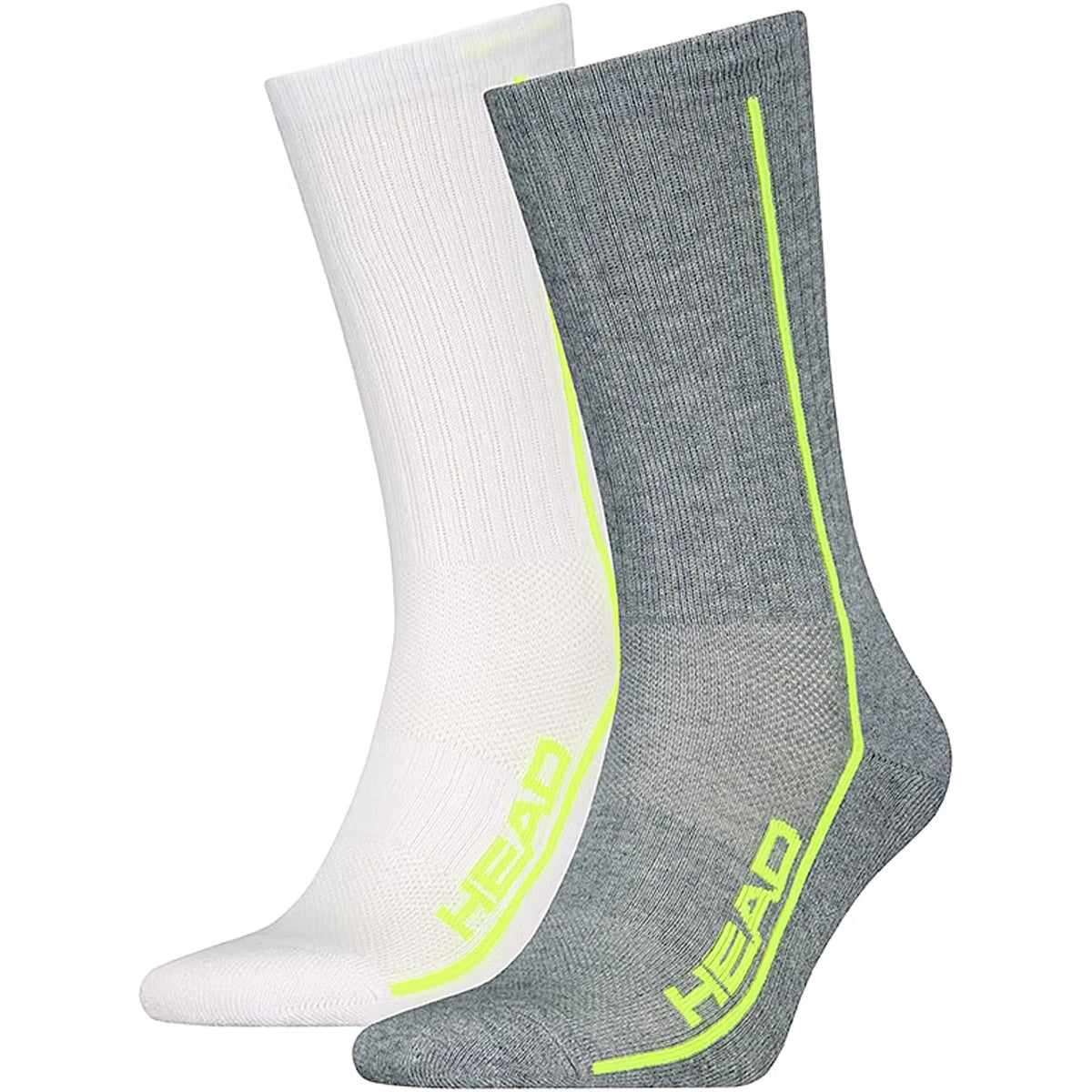 2 Paar Head Performance Crew Socken (Lang)
