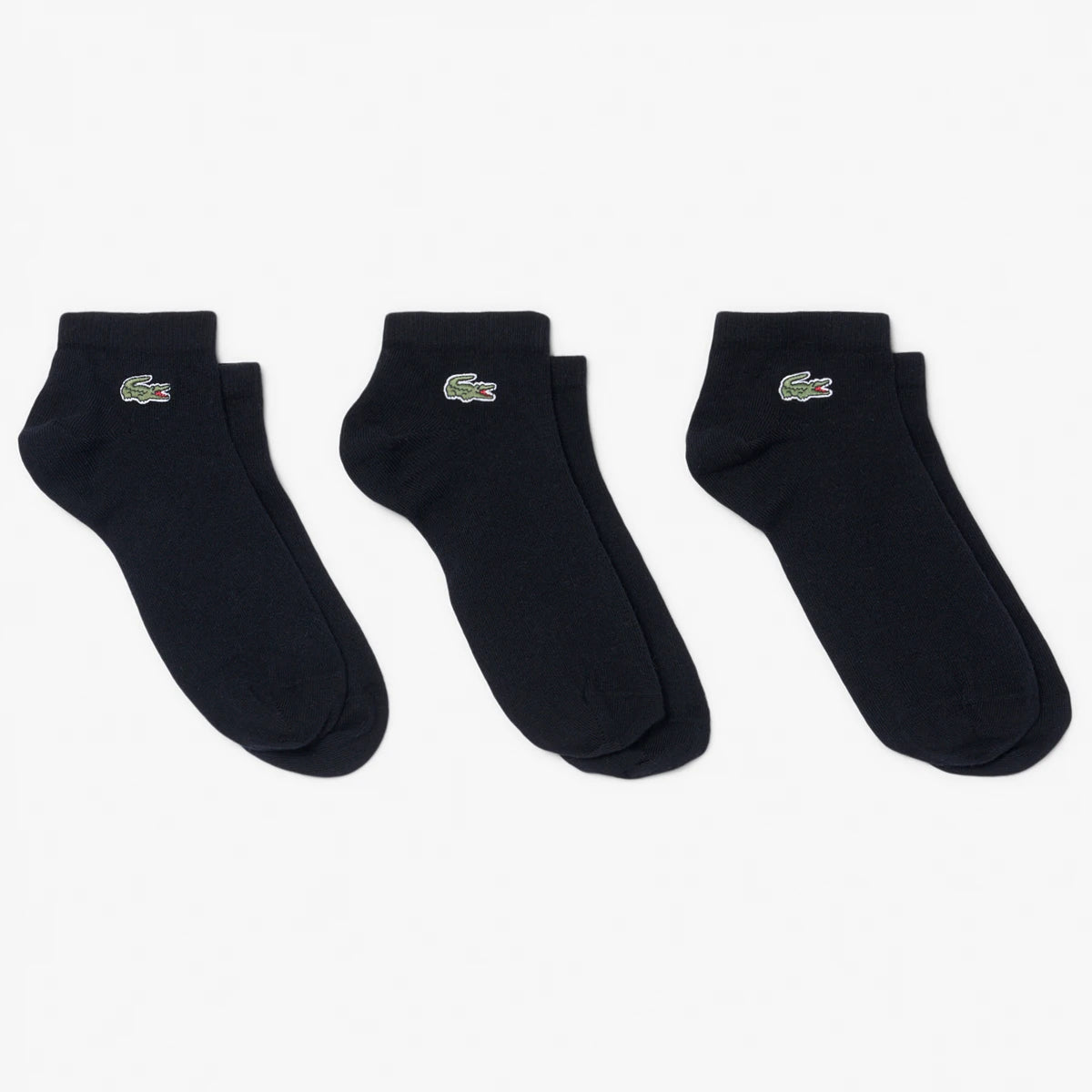 3 Paar Lacoste Classic niedrige Socken