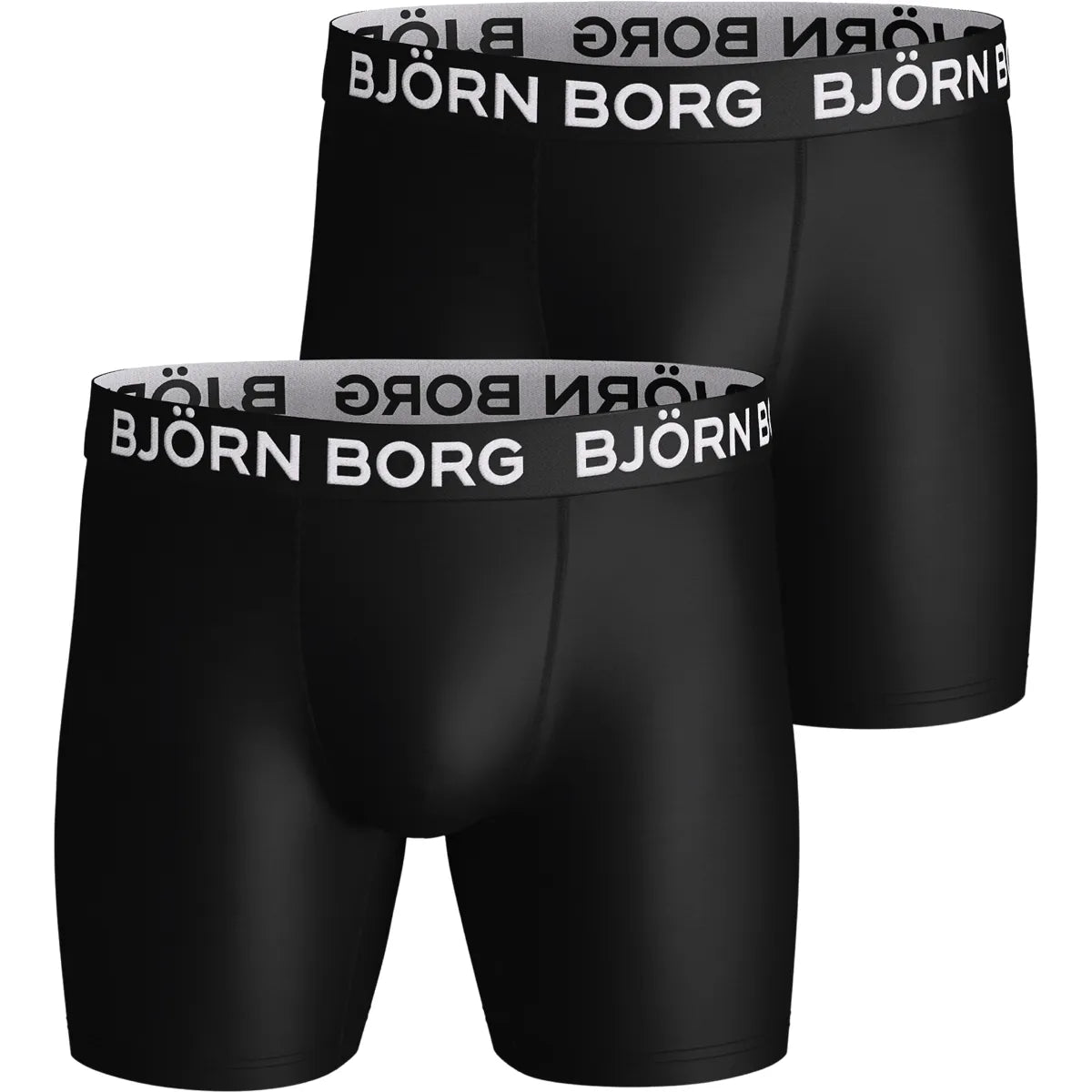 Pack mit 2 Microfaser-Sportboxershorts