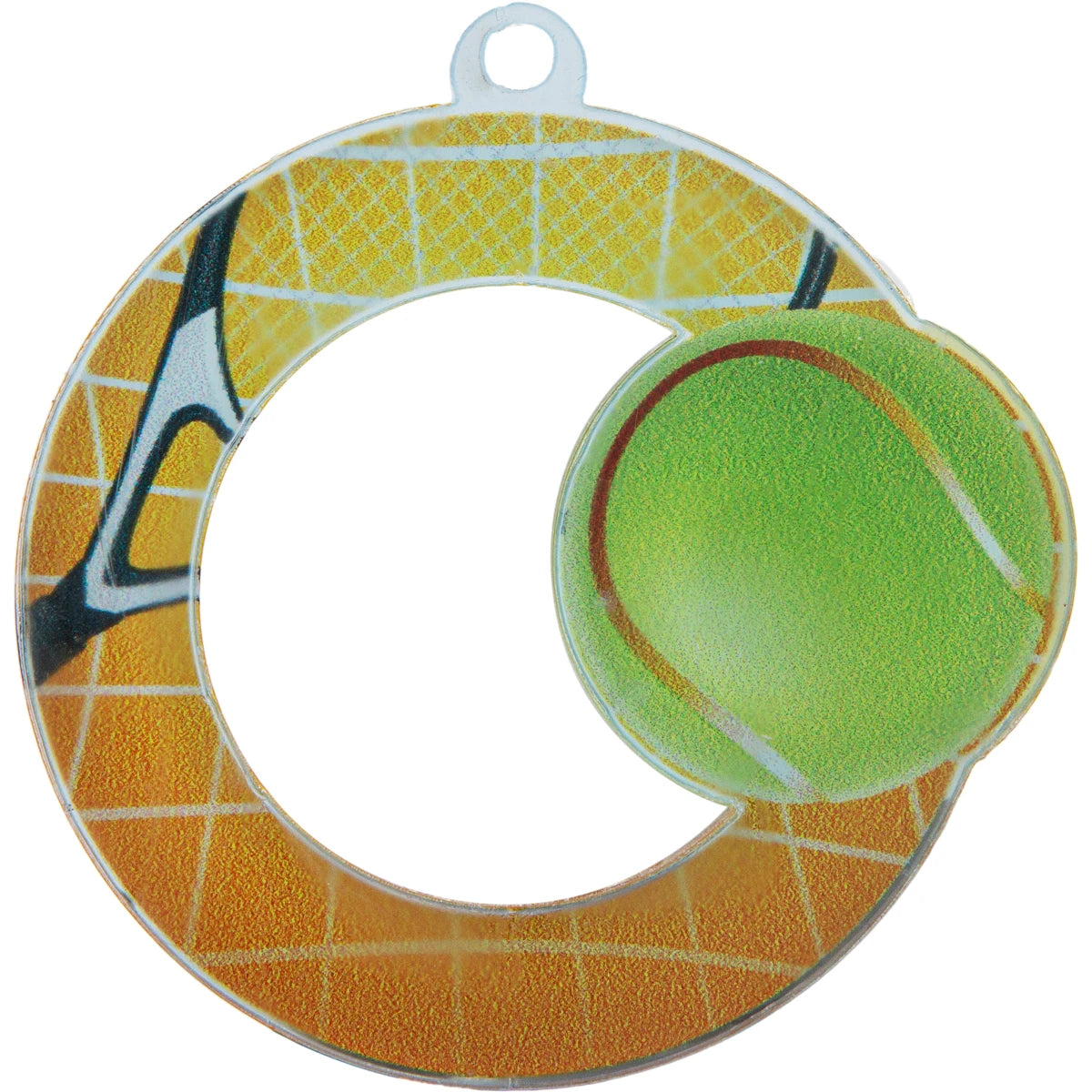 Medaille Durchmesser 5 cm Acryl Tennis