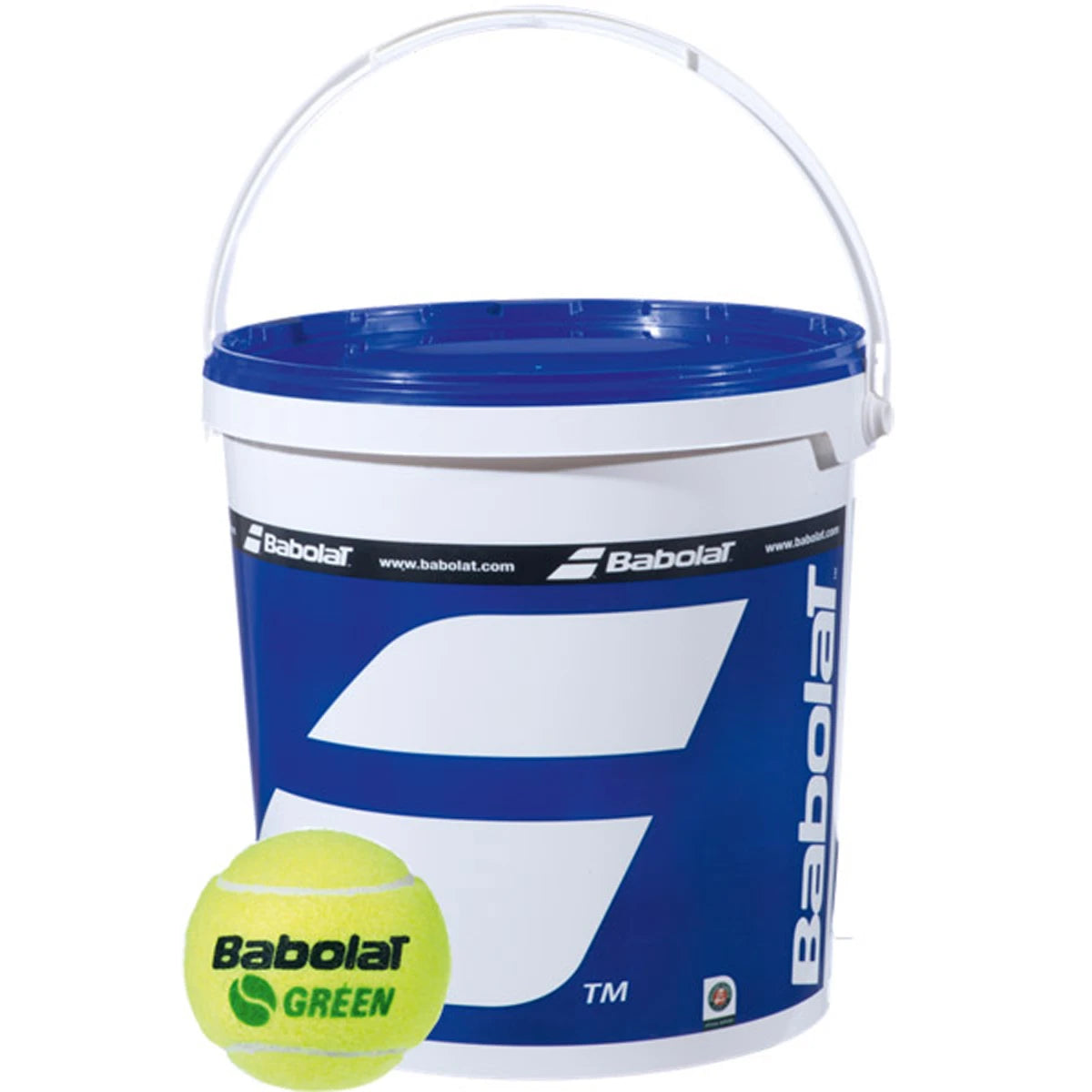 Fass 72 Bälle Babolat Green