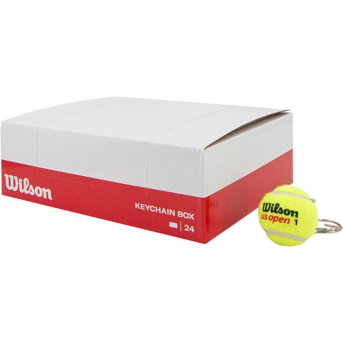 24er Pack Wilson Us Open Tennisball Schlüsselanhänger