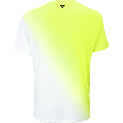 T-Shirt Tecnifibre X-Loop Fire Weiß Gelb