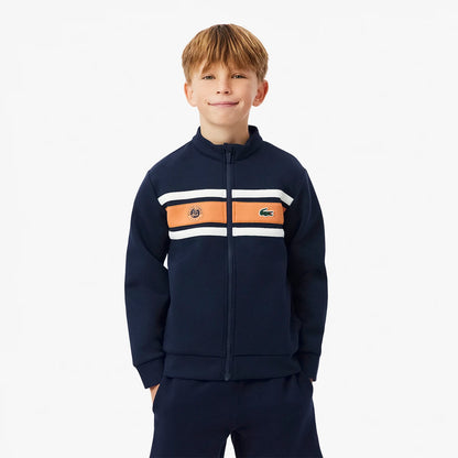 Lacoste Junior Roland-Garros Offizielles Outfit Trainingsjacke