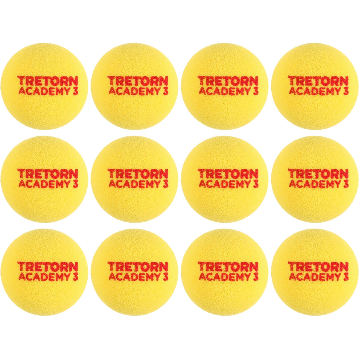 Tasche mit 12 Tretorn-Schaumbällen