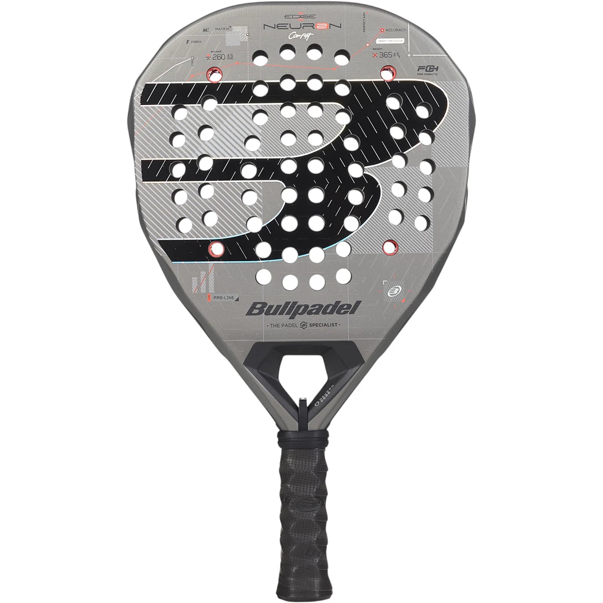 Padelschläger Bullpadel Neuron 02 Edge Comfort 27