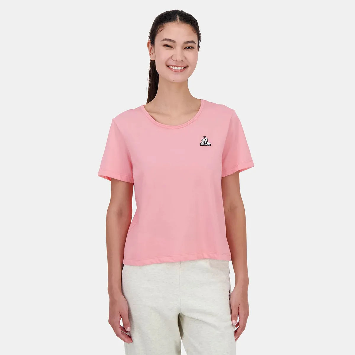 T-Shirt Le Coq Sportif Damen Contemporain
