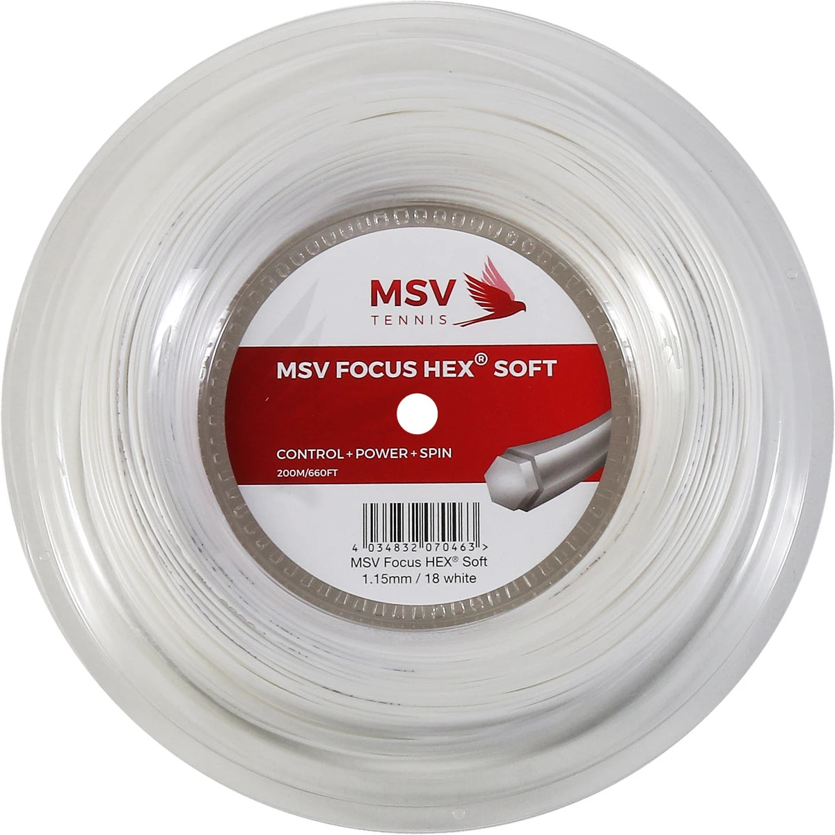 Saitenrolle Msv Focus-Hex Soft (200 Meter)