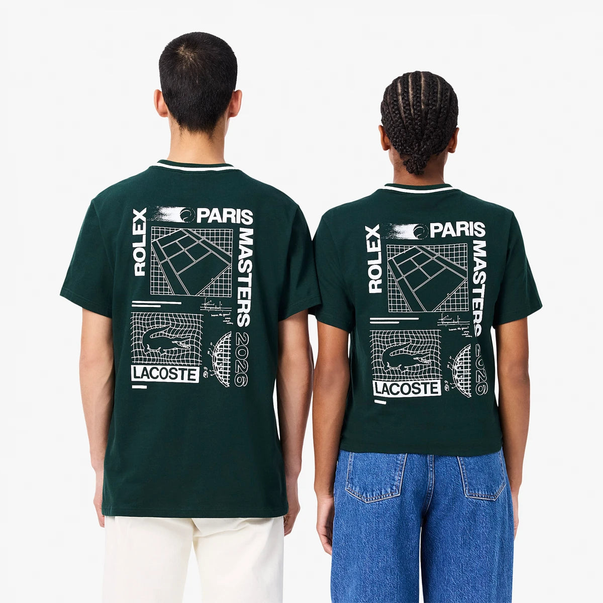 T-Shirt Lacoste Rolex Paris Masters Graphic